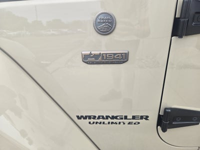 2016 Jeep Wrangler Unlimited 75th Anniversary