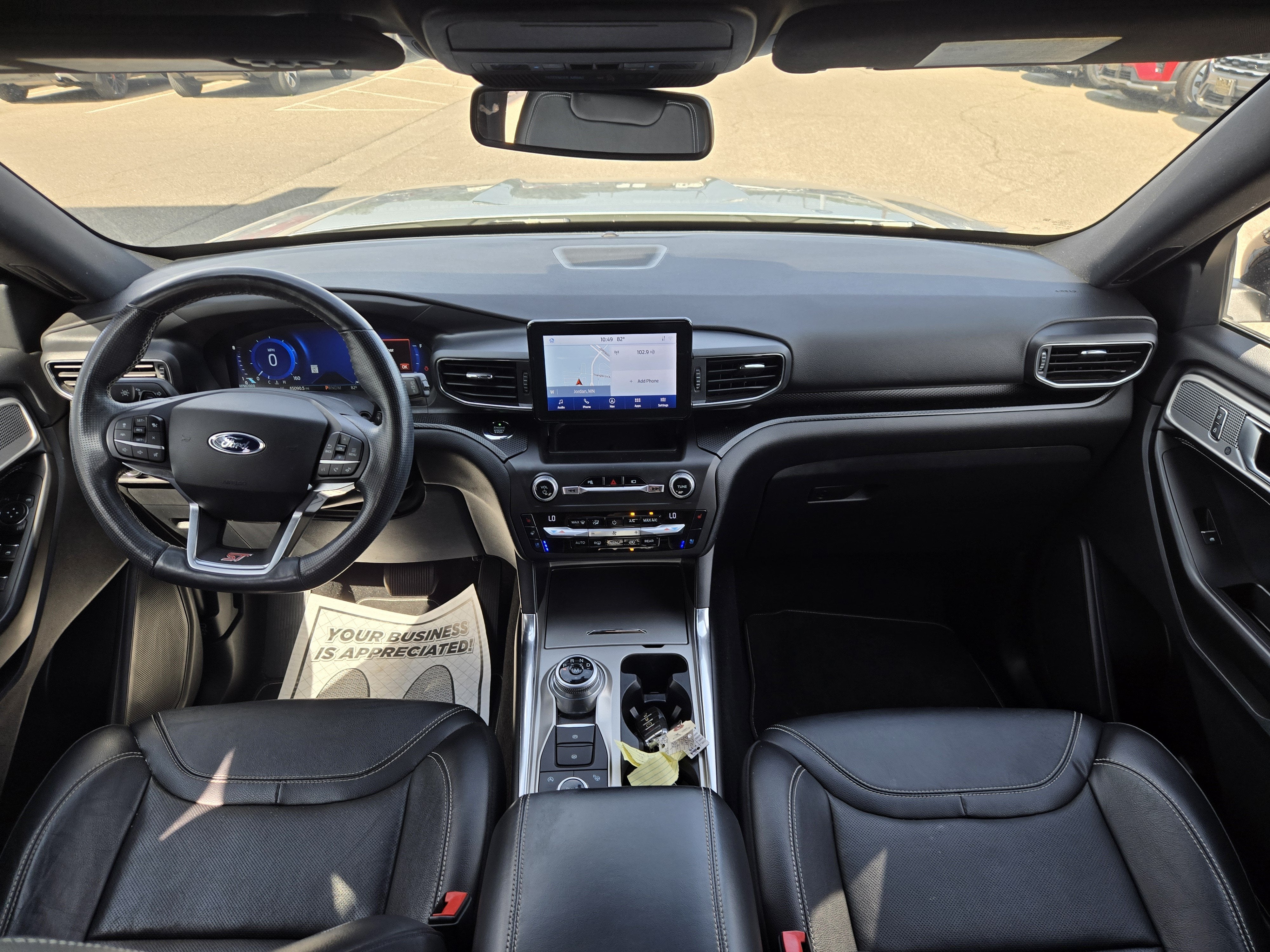 Used 2020 Ford Explorer ST with VIN 1FM5K8GC5LGC69651 for sale in Jordan, Minnesota