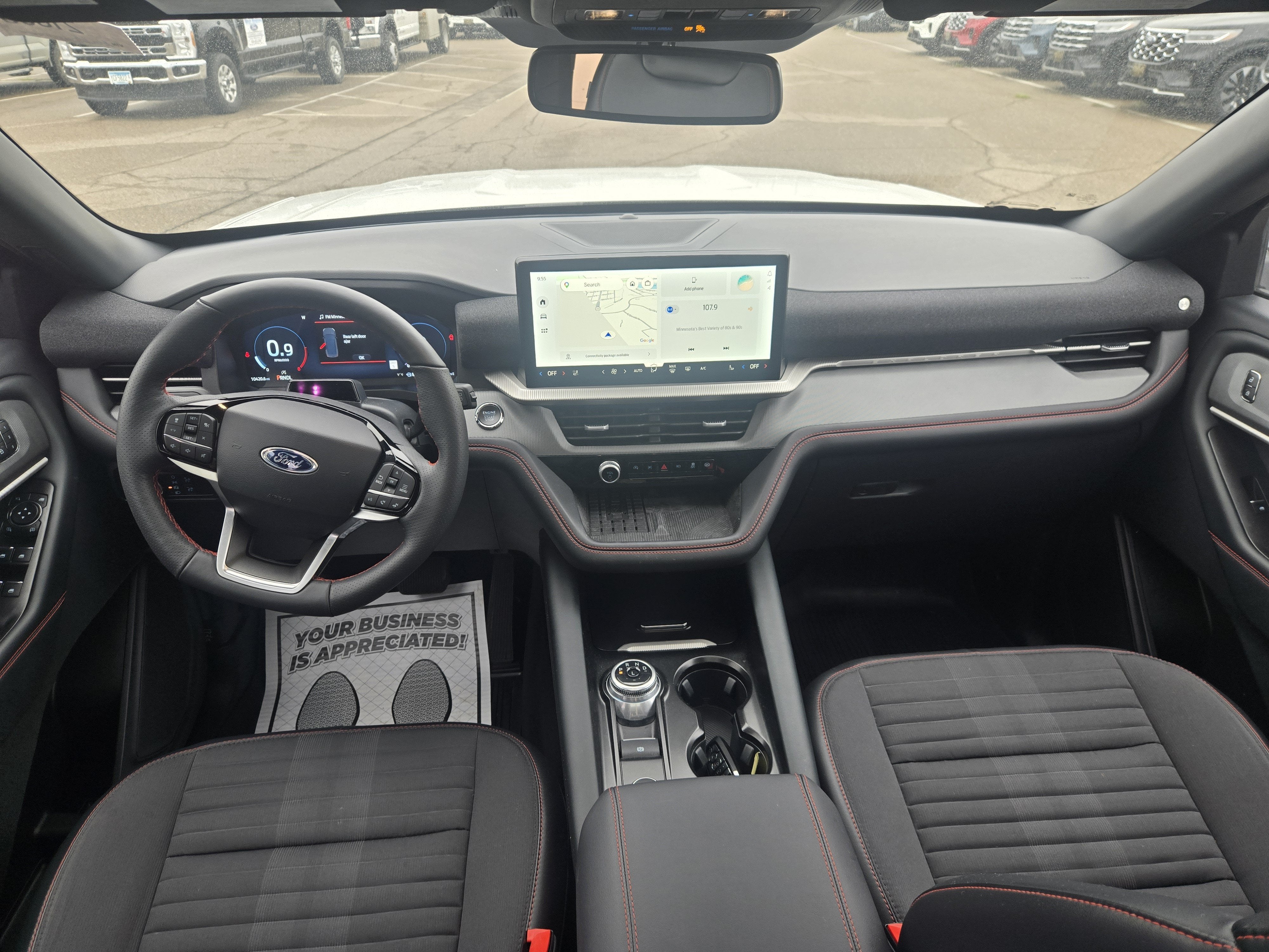 Used 2025 Ford Explorer ST-LINE with VIN 1FMUK8KH5SGB91224 for sale in Jordan, Minnesota