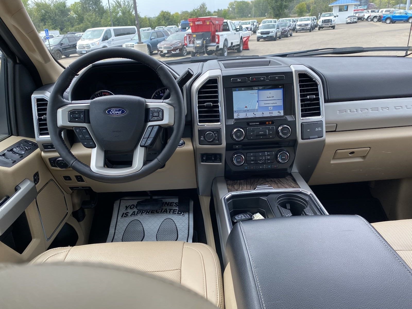 Used 2018 Ford F-250 Super Duty Lariat with VIN 1FT7W2B68JEC41223 for sale in Jordan, Minnesota