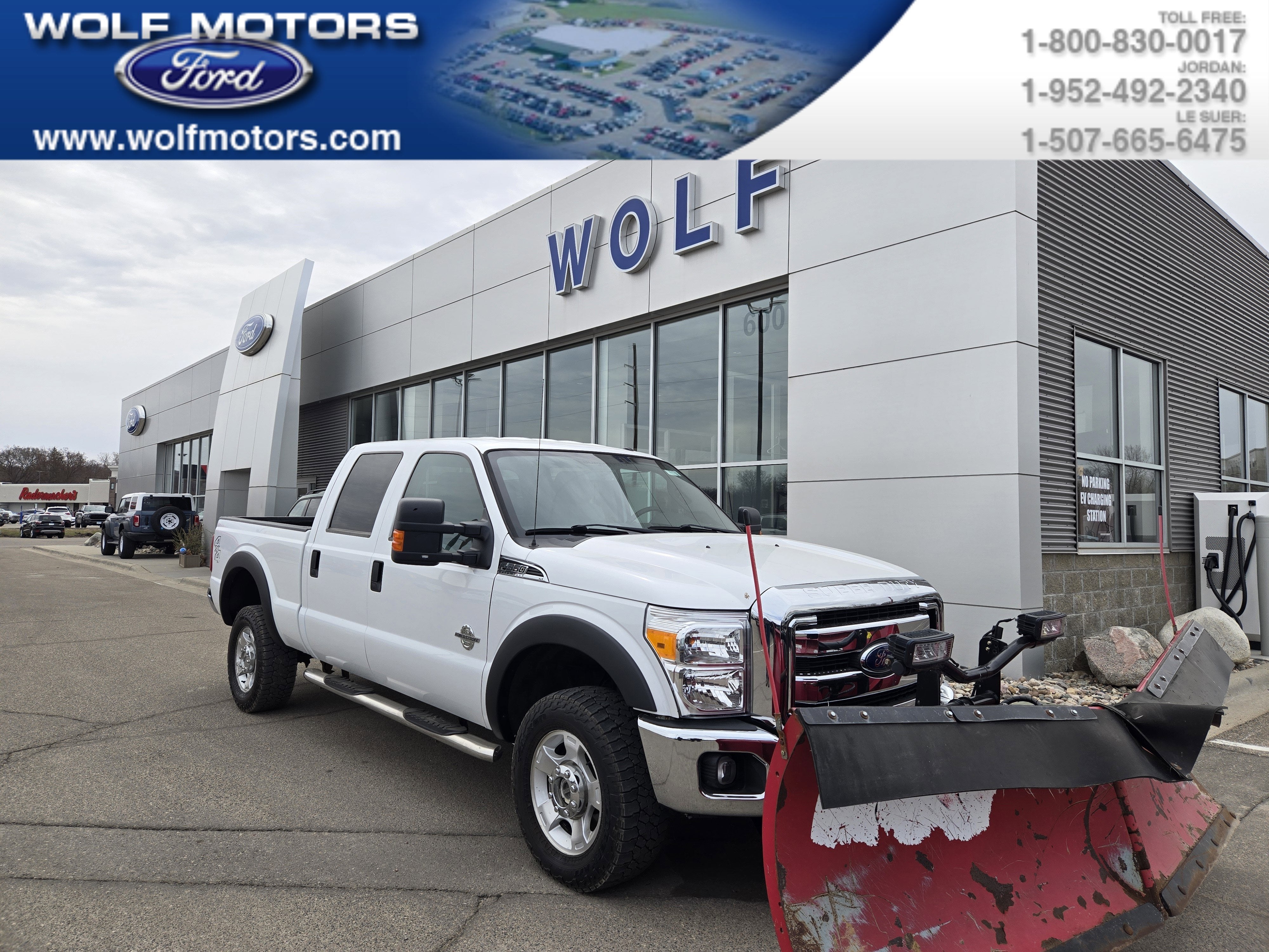 2016 Ford F-350 WITH PLOW! XLT