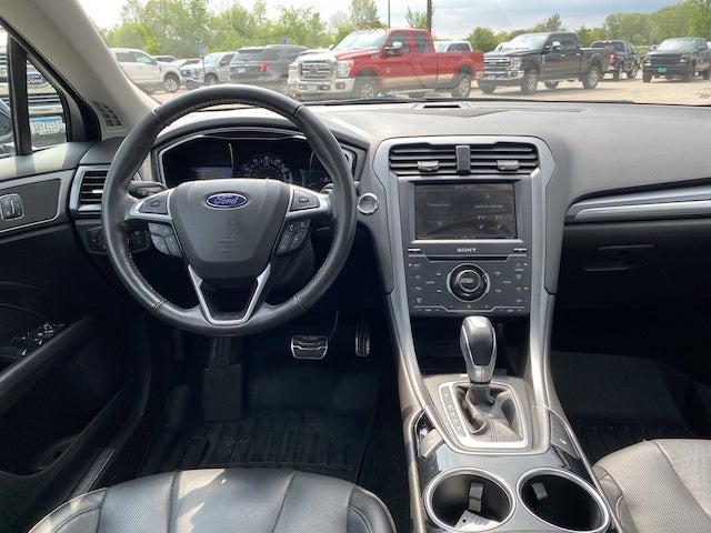 Used 2013 Ford Fusion Titanium with VIN 3FA6P0K92DR201959 for sale in Jordan, Minnesota